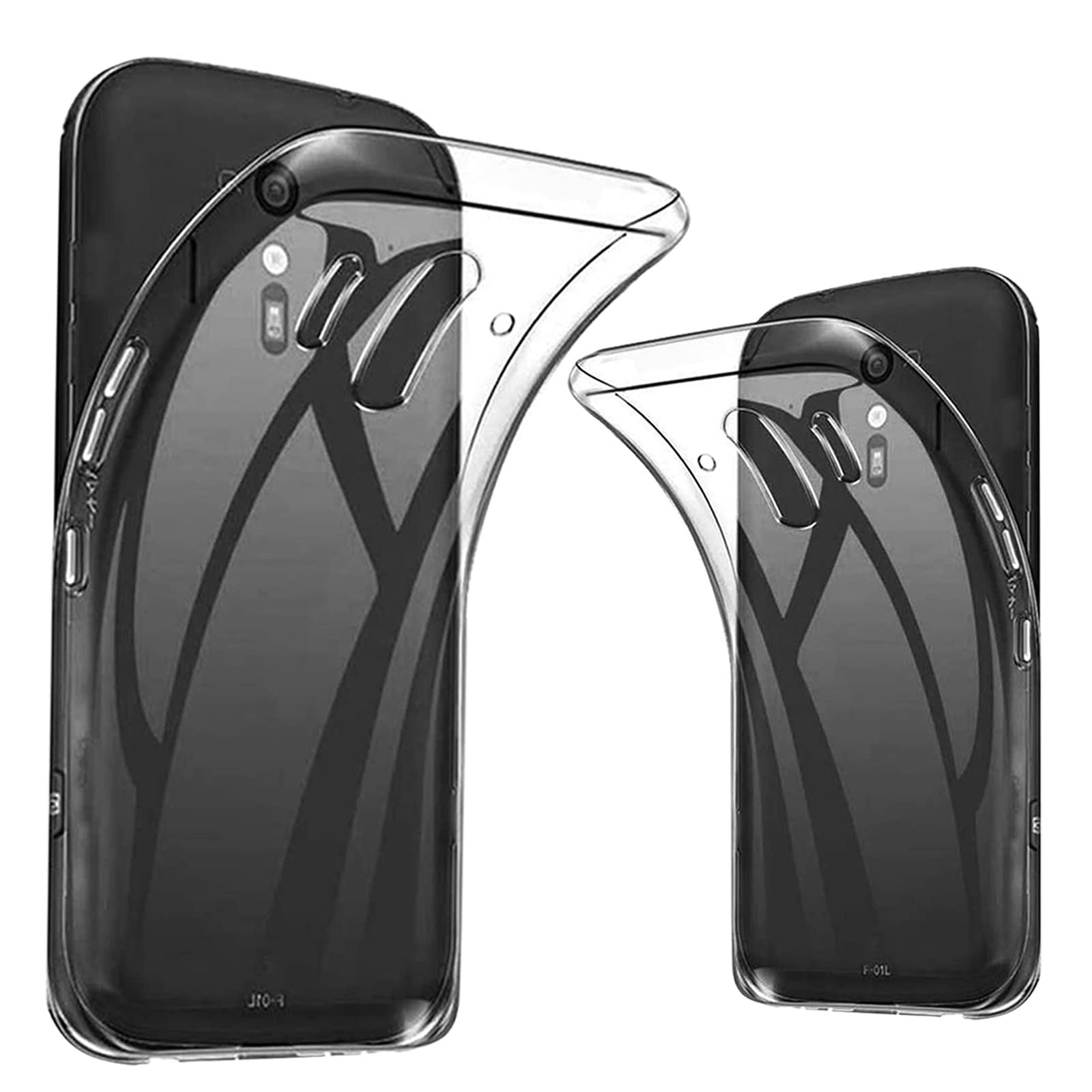 Amazon.co.jp: BonwFzin【2枚セット】 適用 らくらくスマートフォン me